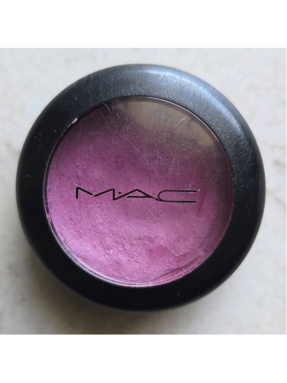 MAC Cosmetics Cream Color Base in the LE Color "Fuchsia Perfect" Frost Finish.